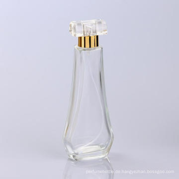 Vor-Ort QC 100ml einzigartige Form-Glasparfümflasche